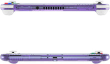 Load image into Gallery viewer, eXtremeRate Clear Atomic Purple DIY Replacement Shell for Nintendo Switch Lite

