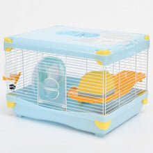 Load image into Gallery viewer, Hamster Cage Small Animal Cage 2 Layers Spacious Tray Design Easy to Clean
