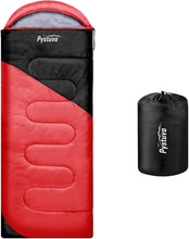 Load image into Gallery viewer, Pystuvo Sleeping Bag for Adults,4 Season Sleeping Bag Lightweight Waterproof Indoor &amp; Outdoor
