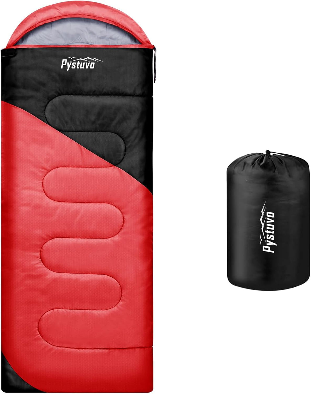 Pystuvo Sleeping Bag for Adults,4 Season Sleeping Bag Lightweight Waterproof Indoor & Outdoor