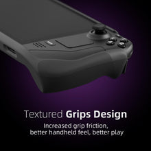 Load image into Gallery viewer, Skull &amp; Co. GripCase SD for Steam Deck and Steam Deck OLED: A Soft Protective Case with Textured Grips Full Protection and Stand, Shock-Absorption Non-Slip and Anti-Scratch Cover Design - Coyote Gray

