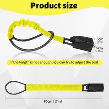 Load image into Gallery viewer, Universal Steering Wheel Lock, Seat Belt Lock, 3 Keys, High Visibility Anti-Thef
