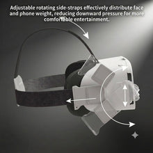 Load image into Gallery viewer, DESTEK V5 VR Headset for Phone &amp; Kids, Fits 5.5 to 7.0 Inch Phones Includes Remote Controller &amp; 128 Premium VR apps,Touch Button for YouTube VR,Anti-blue HD lenses,Fits iPhone/Samsung,White.
