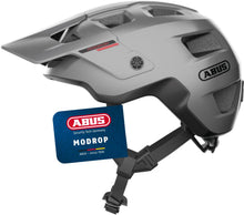 Load image into Gallery viewer, ABUS MTB Helmet MoDrop, Silver, Size S
