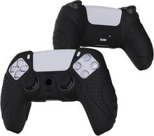 Load image into Gallery viewer, EXtremeRate PlayVital Guardian Edition Black Ergonomic Soft Anti-slip Controller
