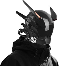 Load image into Gallery viewer, Marikito Punk Sci-Fi Mask for Men, Futuristic Wing Helmet, Adjustable Cool Cosplay Mask for Halloween, Punk Costume &amp; Futuristic Parties
