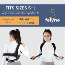 Load image into Gallery viewer, Felyne neck and posture stretcher and corrector Back Support Brace twin pack
