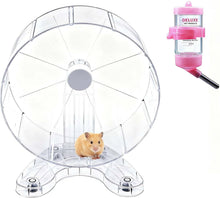 Load image into Gallery viewer, 8.5 Inch Silent Hamster Wheel for Syrian/Dwarf Hamsters, Gerbils, Mice &amp; Small P
