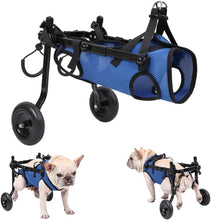 Load image into Gallery viewer, Dog Wheelchair, Adjustable Pets Cart Wheelchair for Back Legs, Dog Leg Brace
