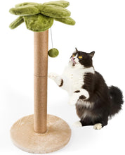 Load image into Gallery viewer, LIFLIX 86 cm Palm Tree Cat Scratching Post, Sturdy Sisal Scratch Post with Inter
