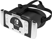 Load image into Gallery viewer, DEVASO Upgraded VR Headset for Nintendo Switch &amp; Switch OLED Model, Switch Virtual Reality Glasses with Adjustable HD Lenses and Comfortable Head Strap, Labo Goggles Accessories
