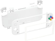 Load image into Gallery viewer, EXtremeRate White DIY Replacement Shell for Nintendo Switch Lite, NSL Handheld C
