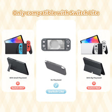 Load image into Gallery viewer, Kuitmor Switch Lite Protective Case,Soft Silicone Protective Shell,Anti-Scratch Protective Cover Case for Switch Lite with 2 Thumb Grip Caps（Yellow Pompompurin）
