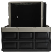 Load image into Gallery viewer, 6 X Collapsable Folding Stacking Storage Boxes 32L Large Strong Folding Storage.

