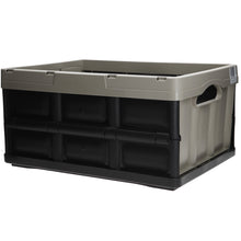 Load image into Gallery viewer, 6 X Collapsable Folding Stacking Storage Boxes 32L Large Strong Folding Storage.
