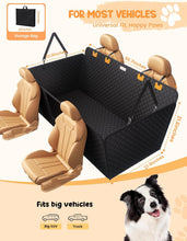 Load image into Gallery viewer, Lamicall Dog Car Seat Cover - [Top Tear-Resistant] Dog Hammock for Car Back Seat, 195kg Max Load Hard Bottom, Waterproof Pet Extender, Non-slip Backseat Protector for Big SUV/Truck - XL
