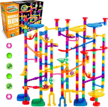 Load image into Gallery viewer, Marble Genius Marble Glow Run Race Track Set Glow in The Dark (300 pcs)
