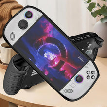 Load image into Gallery viewer, Protective Case for Lenovo Legion Go S Gaming Console, with Stand Function, Soft Flexible TPU Silicone Anti-Scratch Non-Slip Shock-Absorption Rugged Bumper Cover, Blac
