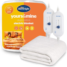 Load image into Gallery viewer, Silentnight Dual Control Electric Blanket Double - Heated Electric Underblanket  DOUBLE
