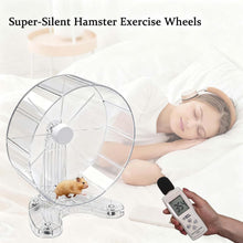 Load image into Gallery viewer, 8.5 Inch Silent Hamster Wheel for Syrian/Dwarf Hamsters, Gerbils, Mice &amp; Small P
