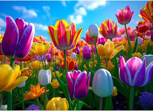 Load image into Gallery viewer, HUADADA Jigsaw Puzzles for Adults 1000 Piece TULIPS
