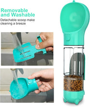 Load image into Gallery viewer, Dog Water Bottle 300ml Pet Water Bottle with Garbage Collection Bag Poop Shovel

