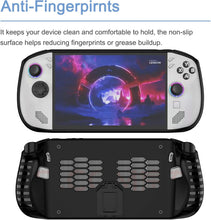 Load image into Gallery viewer, Protective Case for Lenovo Legion Go S Gaming Console, with Stand Function, Soft Flexible TPU Silicone Anti-Scratch Non-Slip Shock-Absorption Rugged Bumper Cover, Blac
