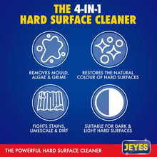 Load image into Gallery viewer, Jeyes 4 In 1 Patio &amp; Decking Cleaner 2X2 Litre =4L Patio Cleaner Fluid for Paths
