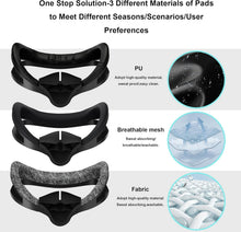 Load image into Gallery viewer, Globular Cluster F3 V3 Magnetic Facial Interface for Quest 3 Flexible and Adaptive Frame with Multi-Material Pads, Not Compatible with Quest 3S
