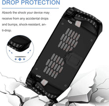 Load image into Gallery viewer, Protective Case for Lenovo Legion Go S Gaming Console, with Stand Function, Soft Flexible TPU Silicone Anti-Scratch Non-Slip Shock-Absorption Rugged Bumper Cover, Blac
