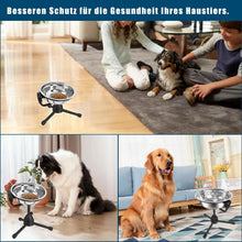 Load image into Gallery viewer, Elevated Dog Bowl with Adjustable Metal Stand 8.5''x2.9'' Dogs Between 30-70lbs
