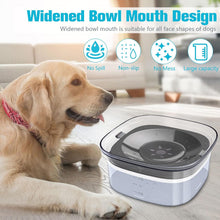 Load image into Gallery viewer, UPSKY Dog Water Bowl Slow Water Feeder 70oz No Spill Dog Bowl Transparent Pet Water Dispenser 2L Visible Water Level Slow Drinking Bowl for Small Medium Large Dogs and Cats
