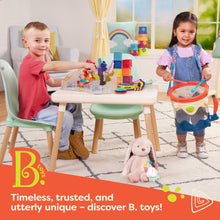 Load image into Gallery viewer, B. toys- Little Foodie Groups- Pretend Play Wooden Play Food – Food Group Crates
