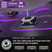 Load image into Gallery viewer, eXtremeRate Light Version Whole Clicky Kit V2 for PS5 Controller BDM-040 BDM-050 BDM-060 Shoulder Face Buttons, Micro Switch L2R2 Clicky Hair Trigger Kit and Tactile L1R1 Face Buttons Mouse Click
