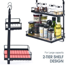 Load image into Gallery viewer, Kingrack Kitchen and Shower Rack Series for Hanging 2 tier hanging collapsible
