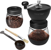 Load image into Gallery viewer, Manual Coffee Grinder with Ceramic Burrs and Lengthen Stainless Steel Handle
