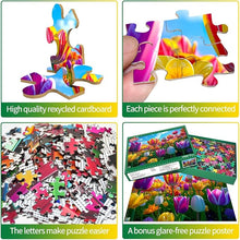 Load image into Gallery viewer, HUADADA Jigsaw Puzzles for Adults 1000 Piece TULIPS
