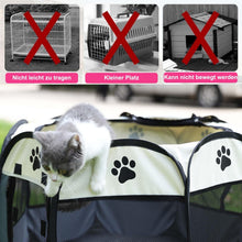 Load image into Gallery viewer, Portable Foldable Dog Play Pen,Breathable Mesh Dog Cage,Animal Pop Up Play Pen for Indoor Outdoor,Puppy Crate for Puppy,Kitten,Rabbit,Hamster,Hedgehog,Chicken(Rose Red,S)
