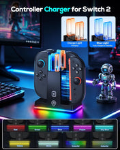Load image into Gallery viewer, Auarte Charge Inside Carrying Case for Switch 2 Console 2025 Slim BLACK
