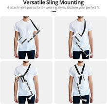 Load image into Gallery viewer, VR Gunstock for Meta Quest 2/3 Quest 3S Gun Onestock for all Adjustable Design 360° Rotatable Grips Left-Hand Friendly Pump-Action Simulation withTactical QD Sling System
