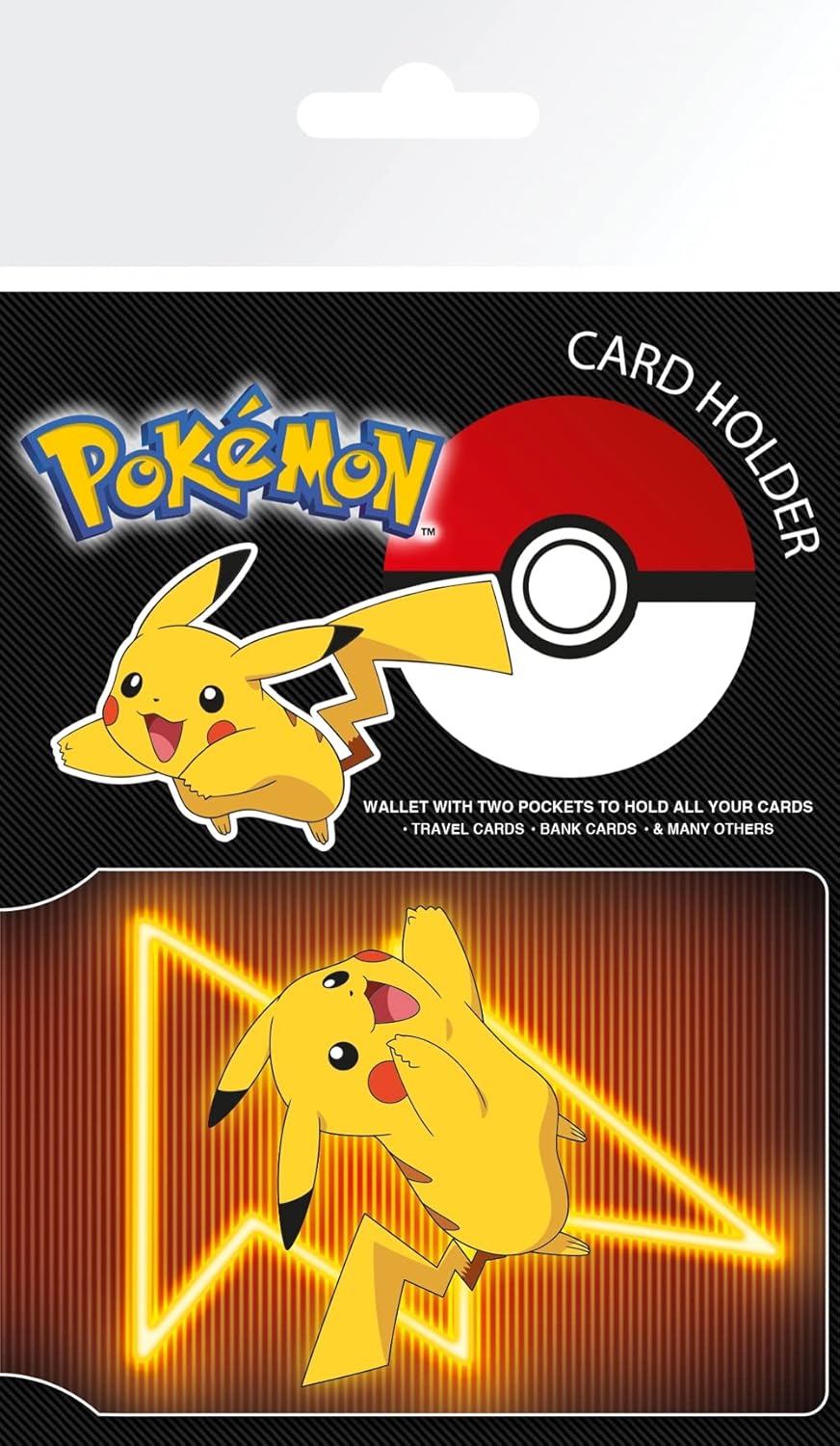 GB eye Pokémon Pikachu Neon Card Holder COLLECTABLES