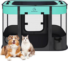 Load image into Gallery viewer, Foldable Pet Playpen Cat Dog Playpen Portable Dog Cage soft Portable Exercise SM
