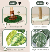 Load image into Gallery viewer, Meowoou Cat Scratching Post, 81 cm Tall Scratch Post for Cats with Sisal Rope
