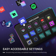 Load image into Gallery viewer, FIFINE D6 Streaming Controller Macro Keyboard 15 Customizable Keys for Stream, Gaming, Podcast. Keypad Compatible with Twitch, OBS, YouTube, Streamlabs. for Mac And PC.
