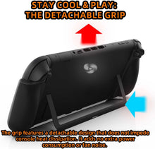 Load image into Gallery viewer, IFYOO NexGrip Ergonomic Grip Set for Nintendo Switch 2 Joycons, Grip Case Compatible with Joy Con 2 Controller, Compatible with Switch 2 Joycon, Switch 2 Accessories - Black
