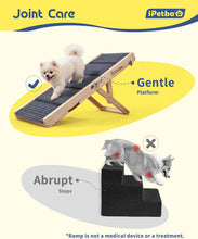 Load image into Gallery viewer, Dog Ramp for Sofa for Small Dogs - Joint-friendly, Anti-Slip Folding, Adjustable
