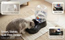 Load image into Gallery viewer, Flexzion Automatic Gravity Pet Waterer for Cat &amp; Dog  Non Skid &amp; Easy Clean Auto
