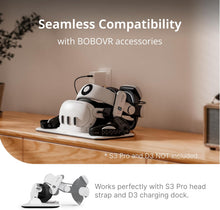 Load image into Gallery viewer, BOBOVR F3 Comfort Face Cover Pad Facial Interface Compatible with Quest 3 Accessories, with 3-Channel Ventilation, Adjustable Field of View, Glasses-Friendly Design and Soft Lycra Nose Protection
