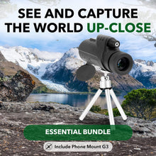 Load image into Gallery viewer, Starscope Monocular Telescope G3 Essential Bundle - 10x42 Monoculars for Adults
