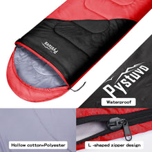 Load image into Gallery viewer, Pystuvo Sleeping Bag for Adults,4 Season Sleeping Bag Lightweight Waterproof Indoor &amp; Outdoor
